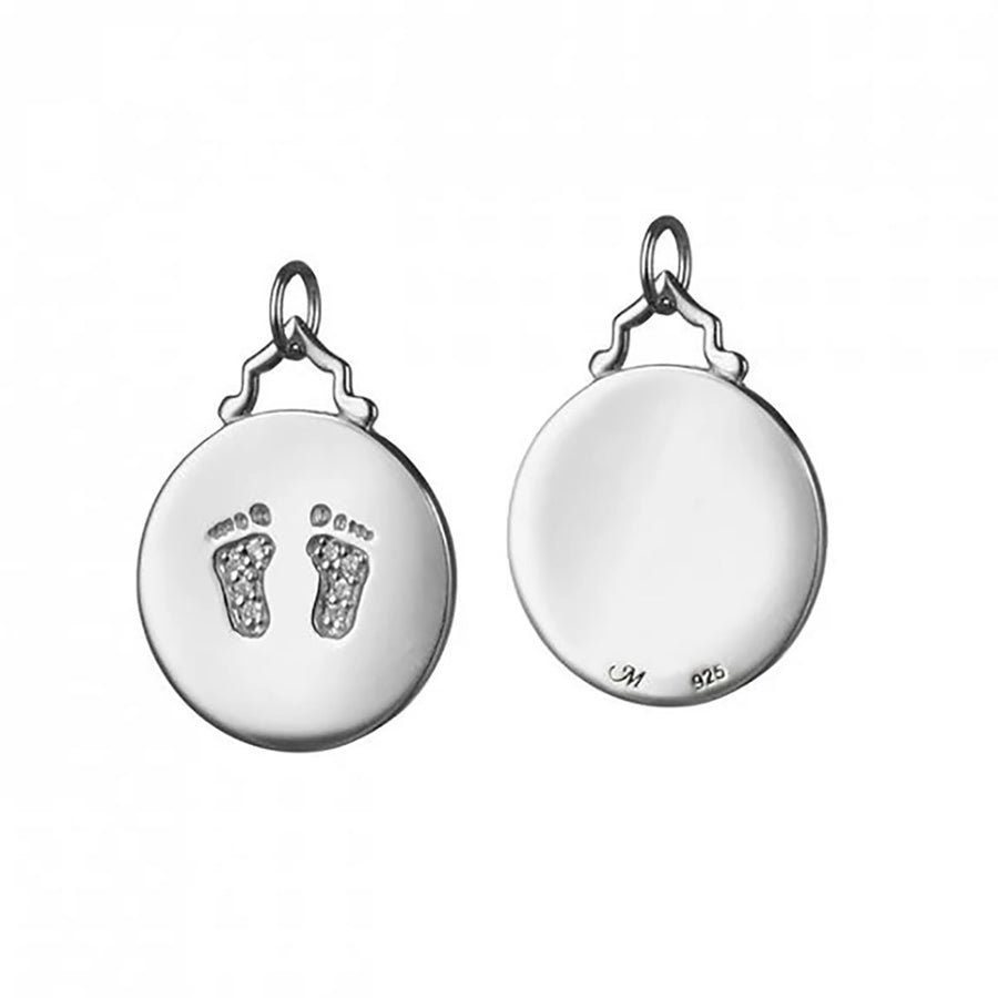Small Baby Charm with Sapphires