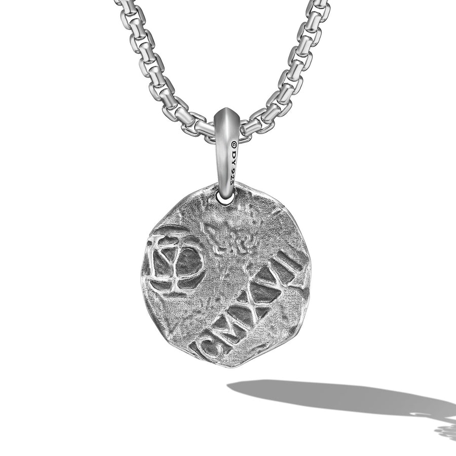 Shipwreck Coin Amulet in Sterling Silver
