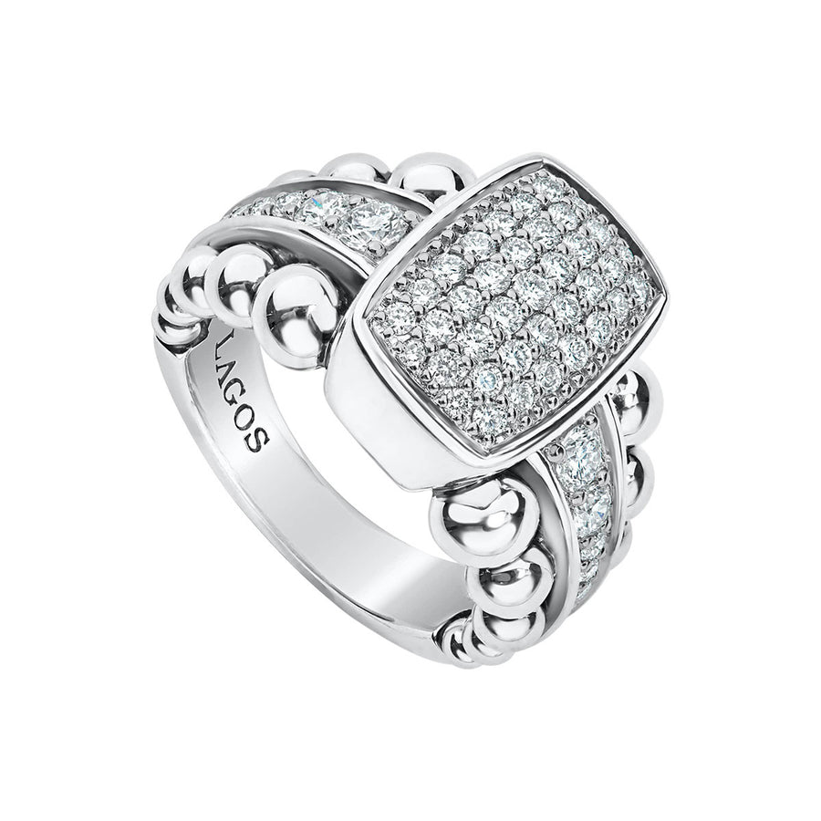 Large Diamond Statement Ring