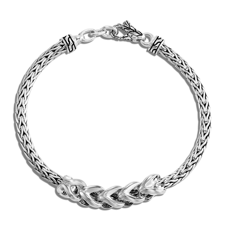 Asli Classic Chain Link Silver Slim Chain Bracelet
