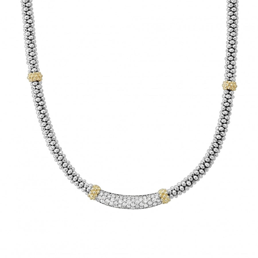 Diamond Caviar Necklace
