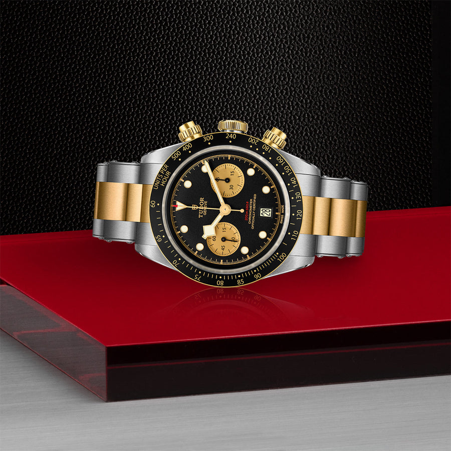 TUDOR Black Bay Chrono S&G 41mm - M79363N-0001 at Sylvan’s Jewelers
