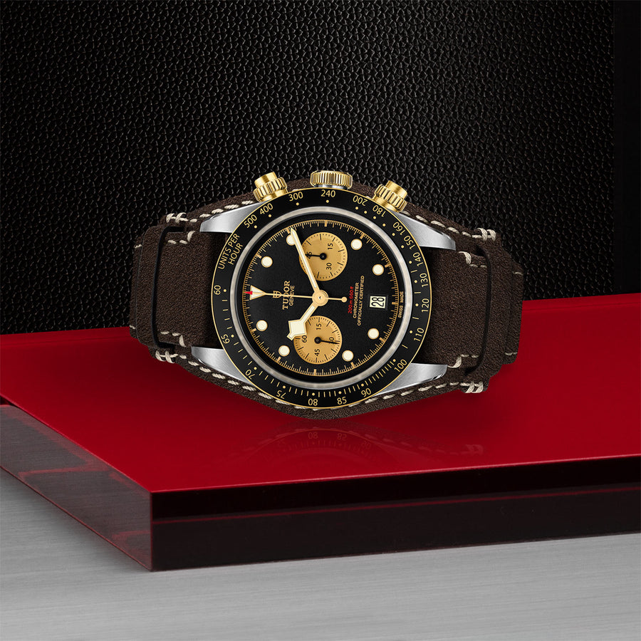 TUDOR Black Bay Chrono S&G 41mm - M79363N-0002 at Sylvan’s Jewelers