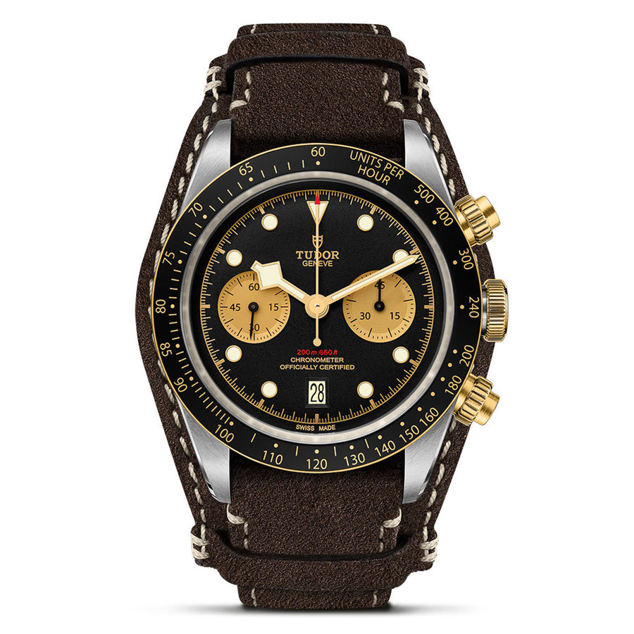 TUDOR Black Bay Chrono S&G 41mm - M79363N-0002 at Sylvan’s Jewelers