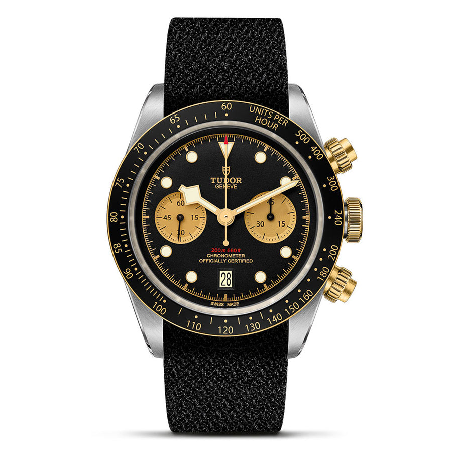 TUDOR Black Bay Chrono S&G 41mm - M79363N-0003 at Sylvan’s Jewelers