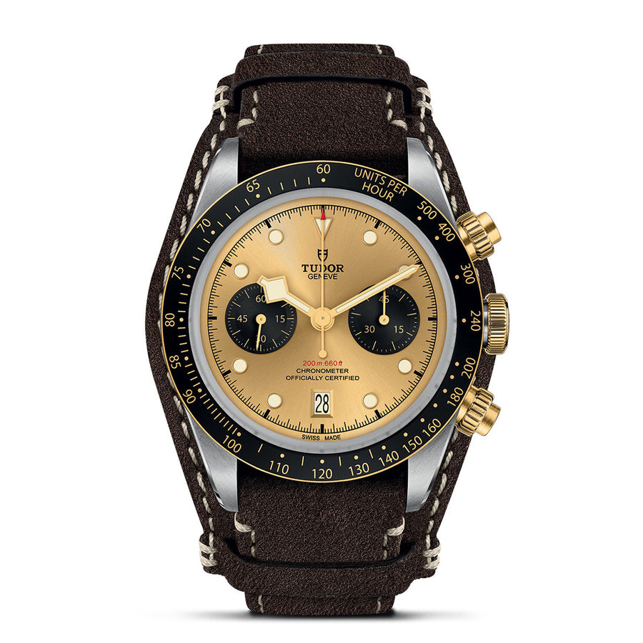 TUDOR Black Bay Chrono S&G 41mm - M79363N-0008 at Sylvan’s Jewelers