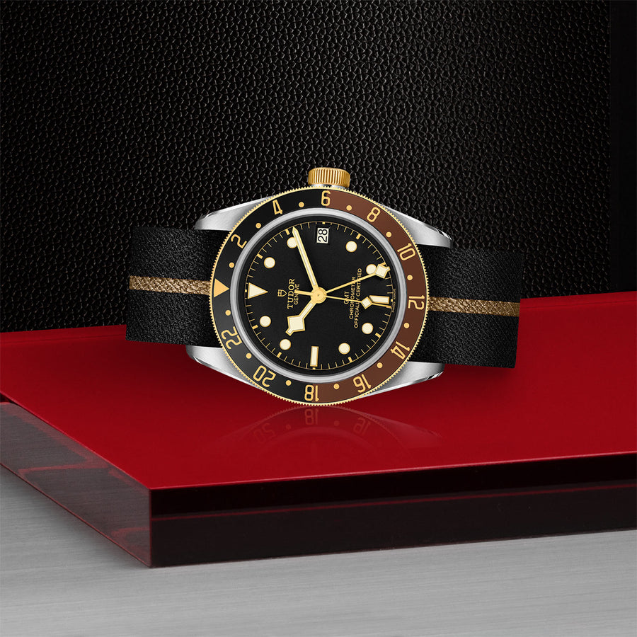 TUDOR Black Bay GMT S&G 41mm - M79833MN-0004 at Sylvan’s Jewelers