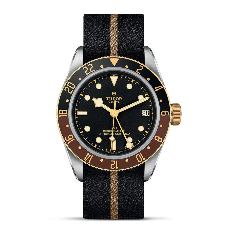 TUDOR Black Bay GMT S&G 41mm - M79833MN-0004 at Sylvan’s Jewelers