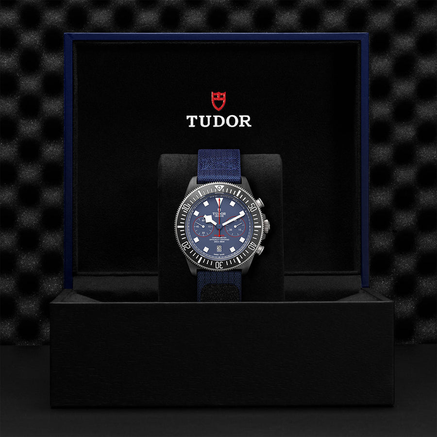 TUDOR Pelagos FXD Chrono 43mm - M25807KN-0001 at Sylvan’s Jewelers
